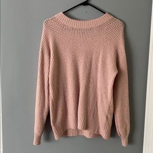 American Eagle pink sweater